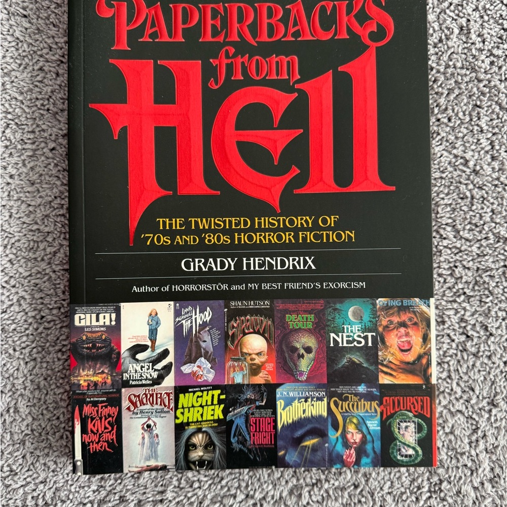 Paperbacks from Hell Book